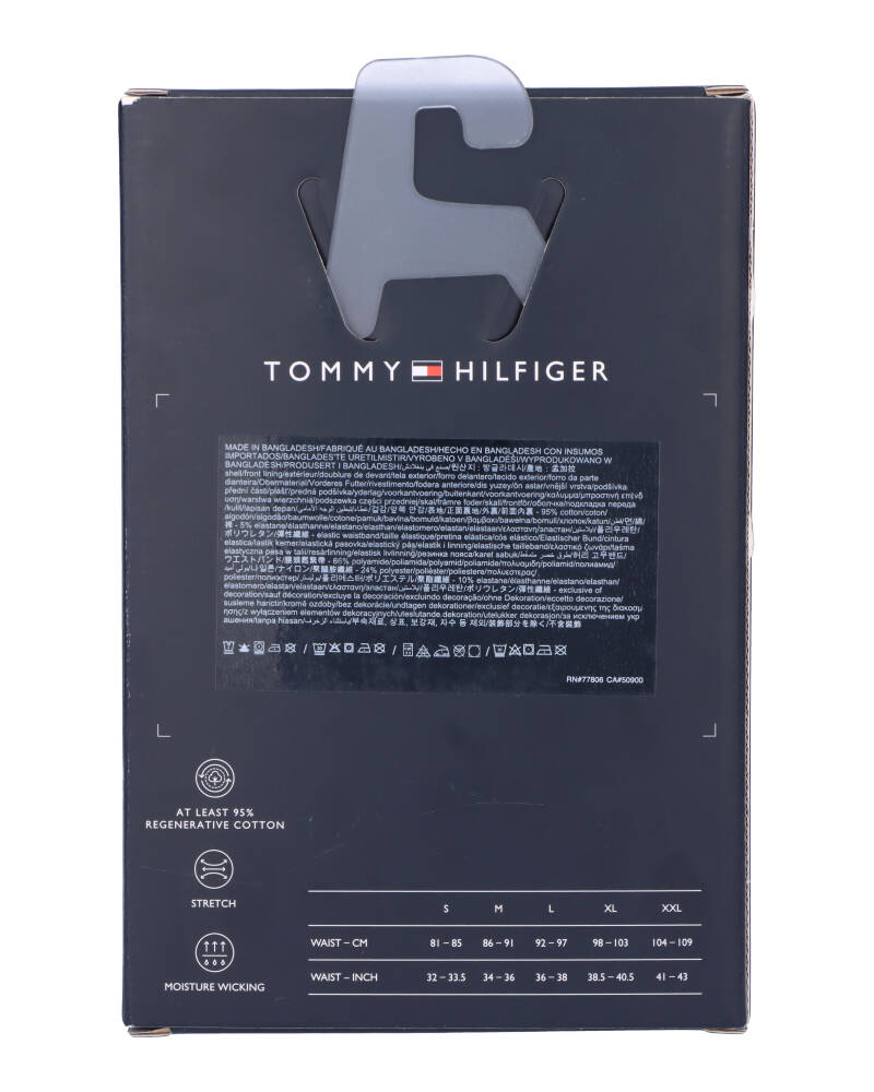 Tommy Hilfiger Signature Cotton Essentials Trunks 3-Pack White Str XL Apparel & Accessories Clothing Underwear Socks Beautycos