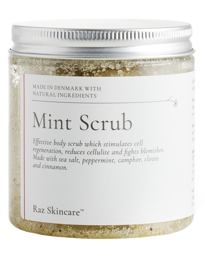 Raz Skincare Mint Scrub (U) 200 G Health & Beauty Personal Care Cosmetics Skin Masks Peels Beautycos