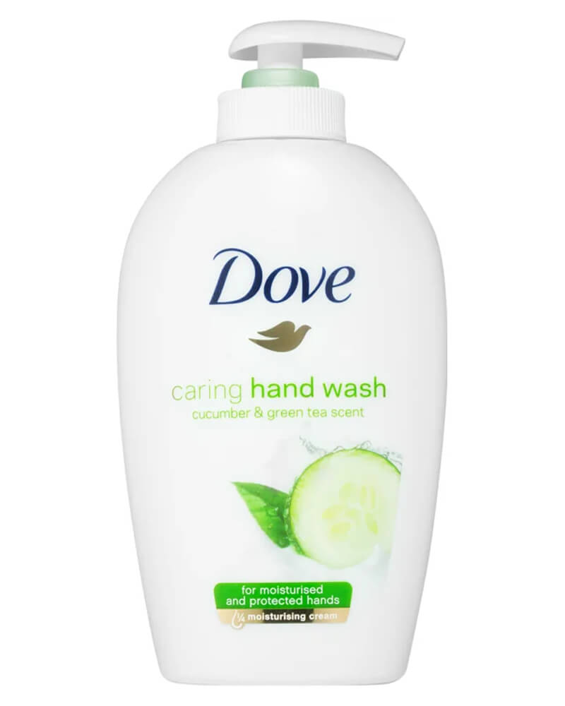 Dove Caring Hand Wash Cucumber Green Tea Scent 250 ML Health & Beauty Personal Care Cosmetics Bath Body Liquid Soap Beautycos
