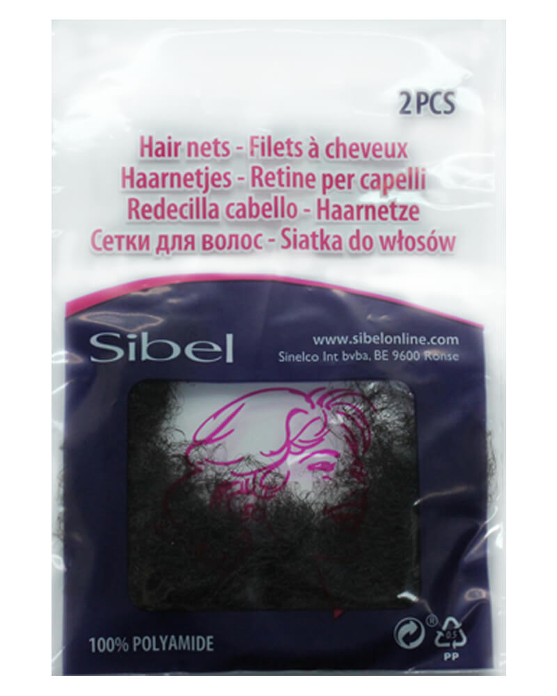 Sibel Hair Nets Dark Brown Ref 118023345 2 Stk Apparel & Accessories Clothing Beautycos