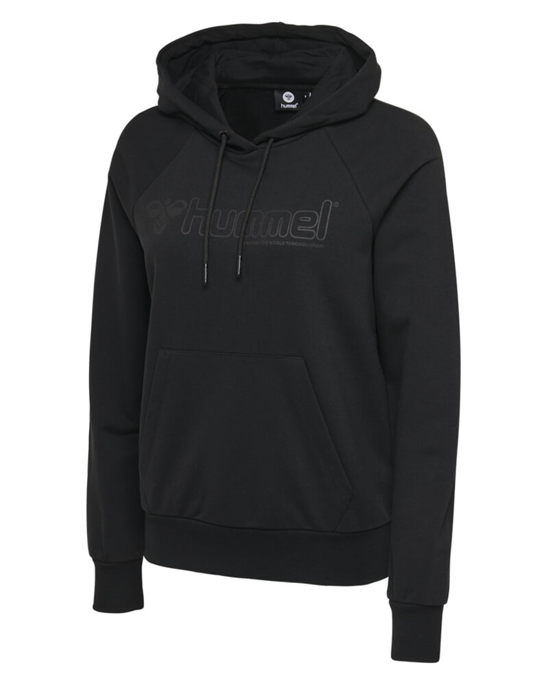 Hummel Hmlnoni Hoodie Black Str S Apparel & Accessories Clothing Shirts Tops Beautycos