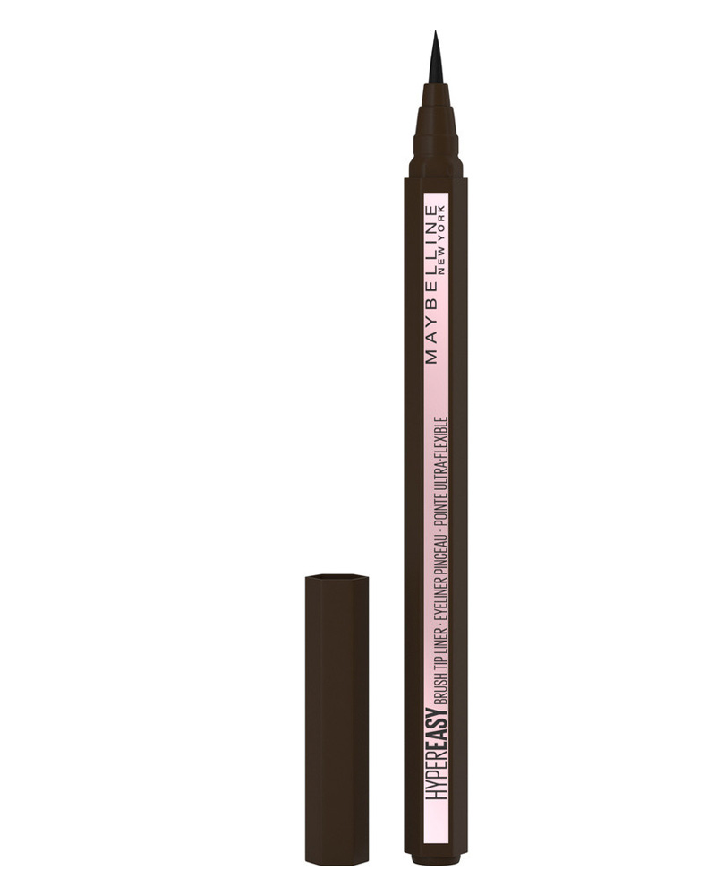 Maybelline Hypereasy Brush Tip Liner - Eyeliner 810 Pitch Brown 0 G Health & Beauty Personal Care Cosmetics Makeup Eye Beautycos