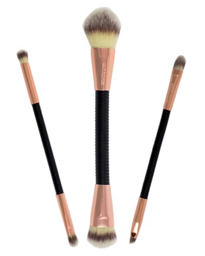 Makeup Revolution Flex And Go Brush Set 3 Stk Health & Beauty Personal Care Cosmetics Cosmetic Tools Brushes Beautycos