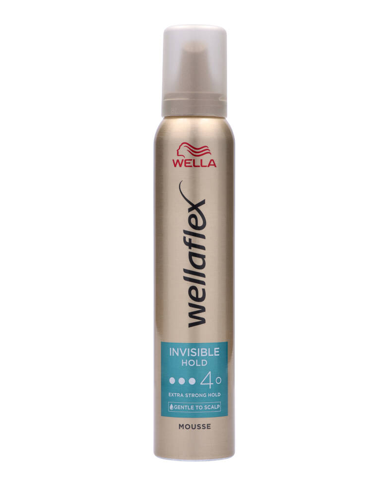 Wella Wellaflex Invisible Hold Extra Strong Mousse 200 ML Health & Beauty Personal Care Hair Styling Products Beautycos