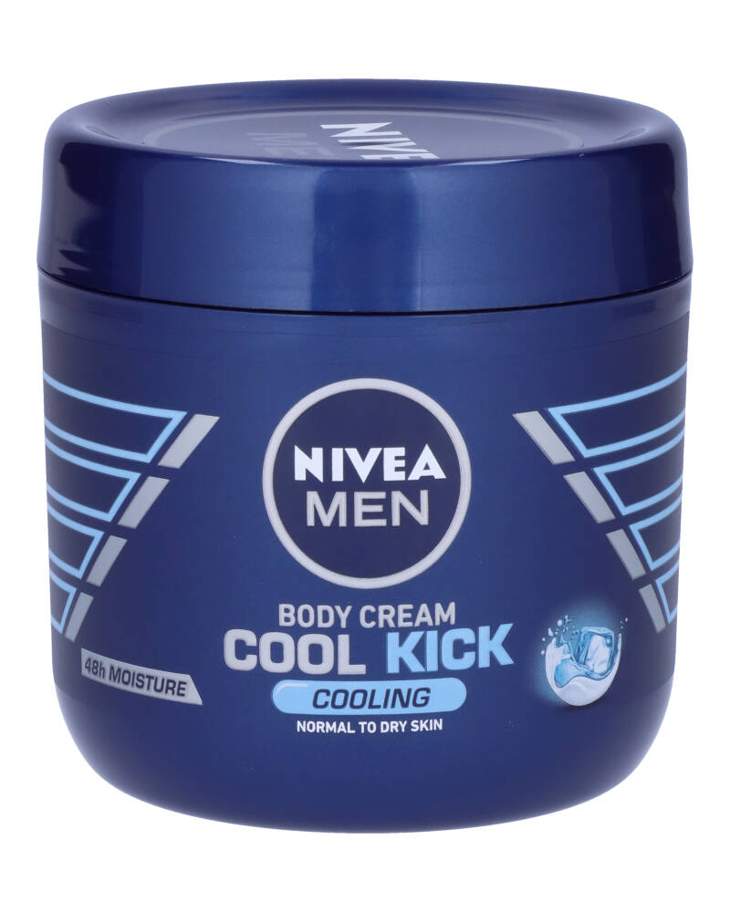 Nivea Men Cool Kick Cooling Body Cream 400 ML Health & Beauty Personal Care Cosmetics Skin Lotion Moisturizer Beautycos