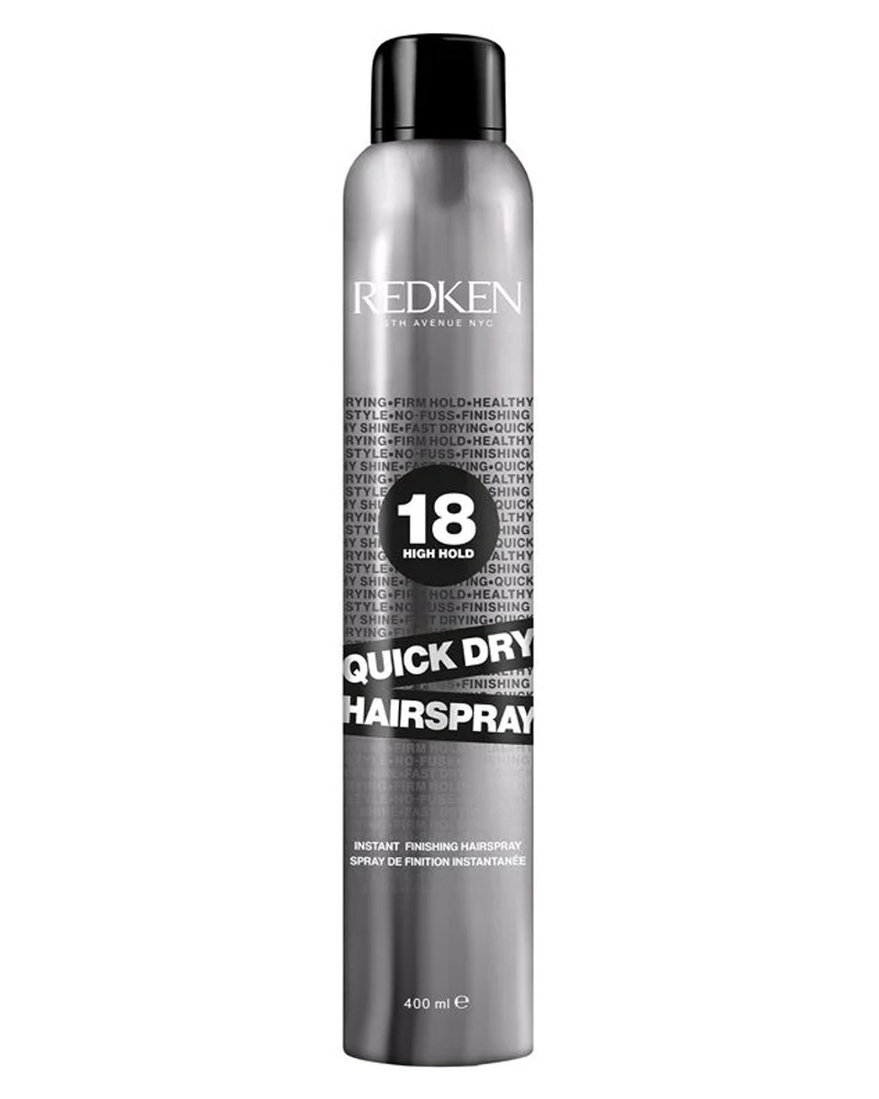 Redken Quick Dry 18 Instant Finishing Hairspray 400 ML Health & Beauty Personal Care Hair Styling Products Beautycos