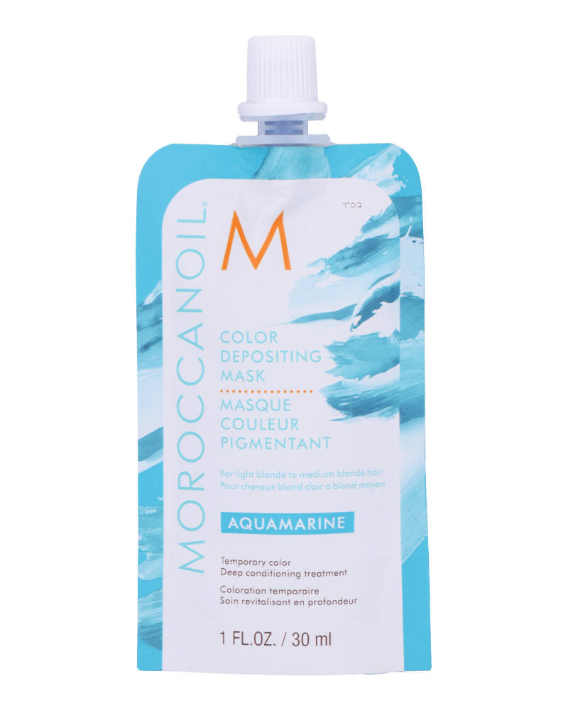 Moroccanoil Color Depositing Mask Aquamarine 30 ML Health & Beauty Personal Care Hair Beautycos