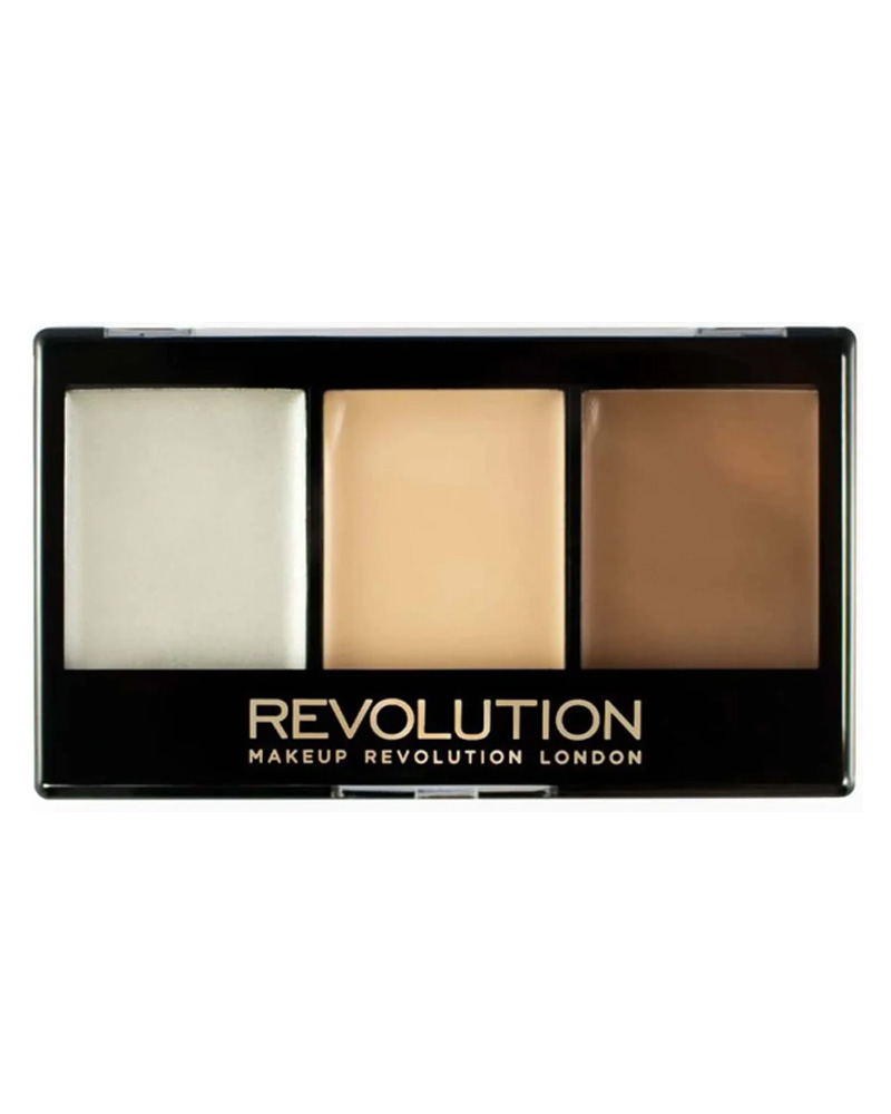 Makeup Revolution Ultra Contour Kit - Lightening 01 3 ML Health & Beauty Personal Care Cosmetics Face Beautycos
