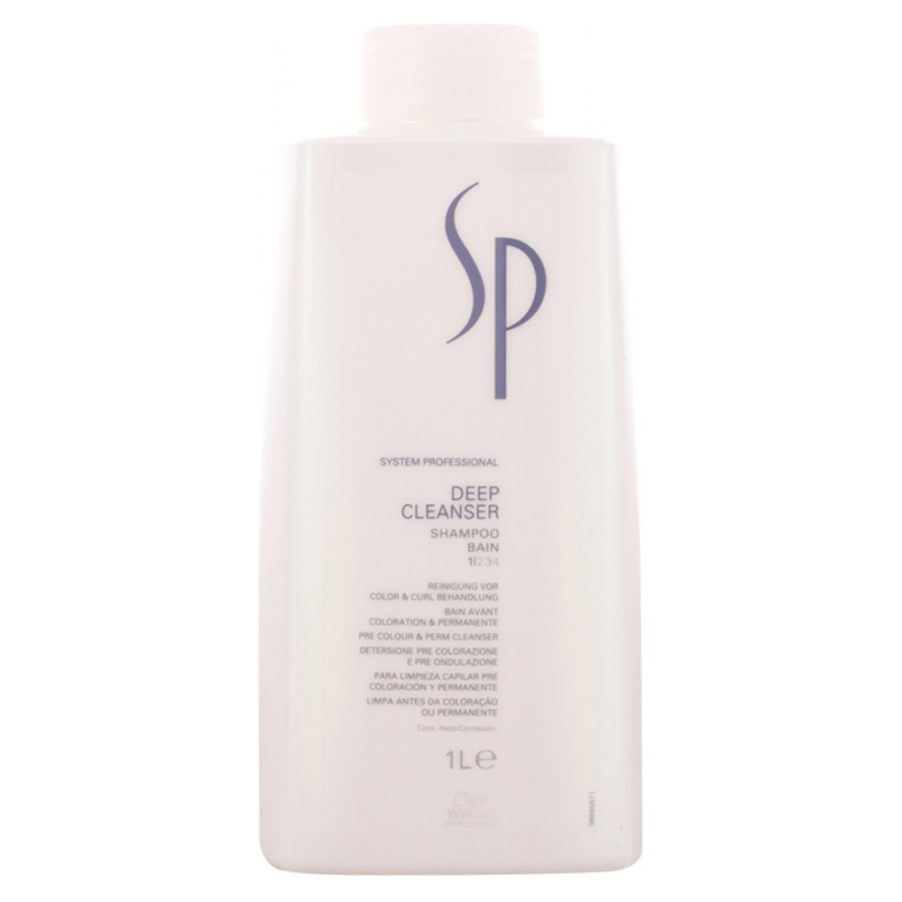 Wella Sp Prof Deep Cleanser Shampoo 1000 ML Health & Beauty Personal Care Hair Conditioner Beautycos