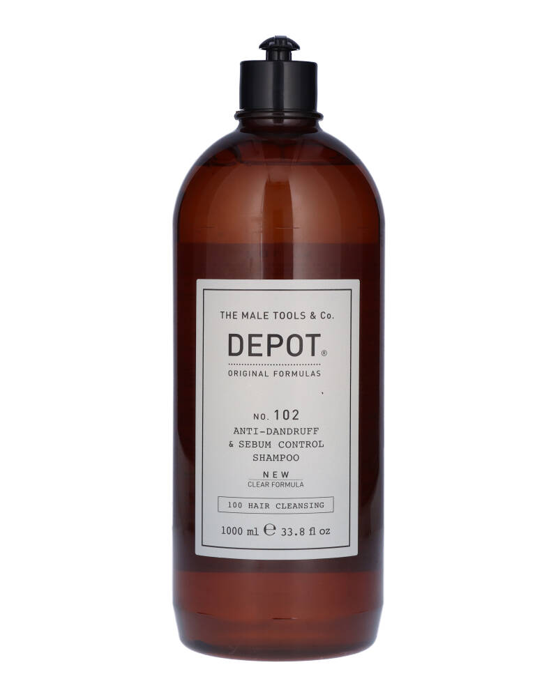 Depot No 102 Anti-Dandruff N Sebum Control Shampoo 1000 ML Health & Beauty Personal Care Hair Conditioner Beautycos