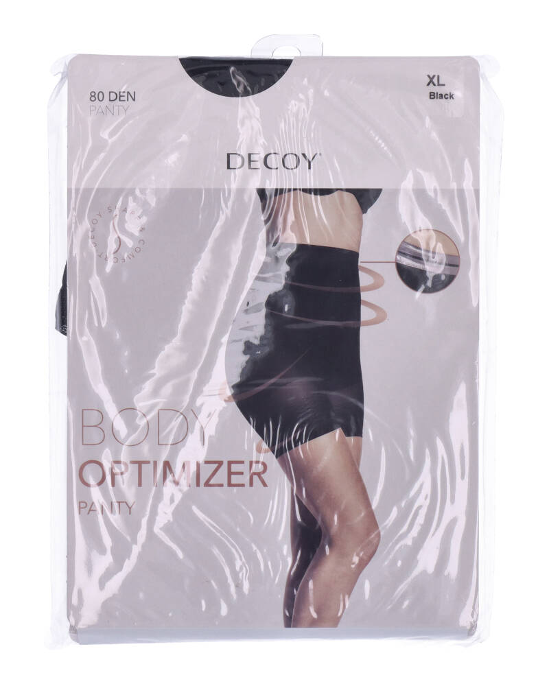 Decoy Body Optimizer (80 Den) Black X L Apparel & Accessories Clothing Underwear Socks Beautycos