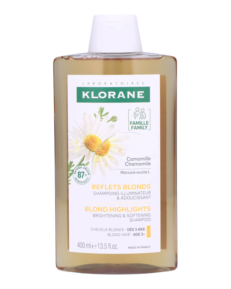 Klorane Kamille Shampoo Til Lyst Hår 400 ML Health & Beauty Personal Care Hair Conditioner Beautycos