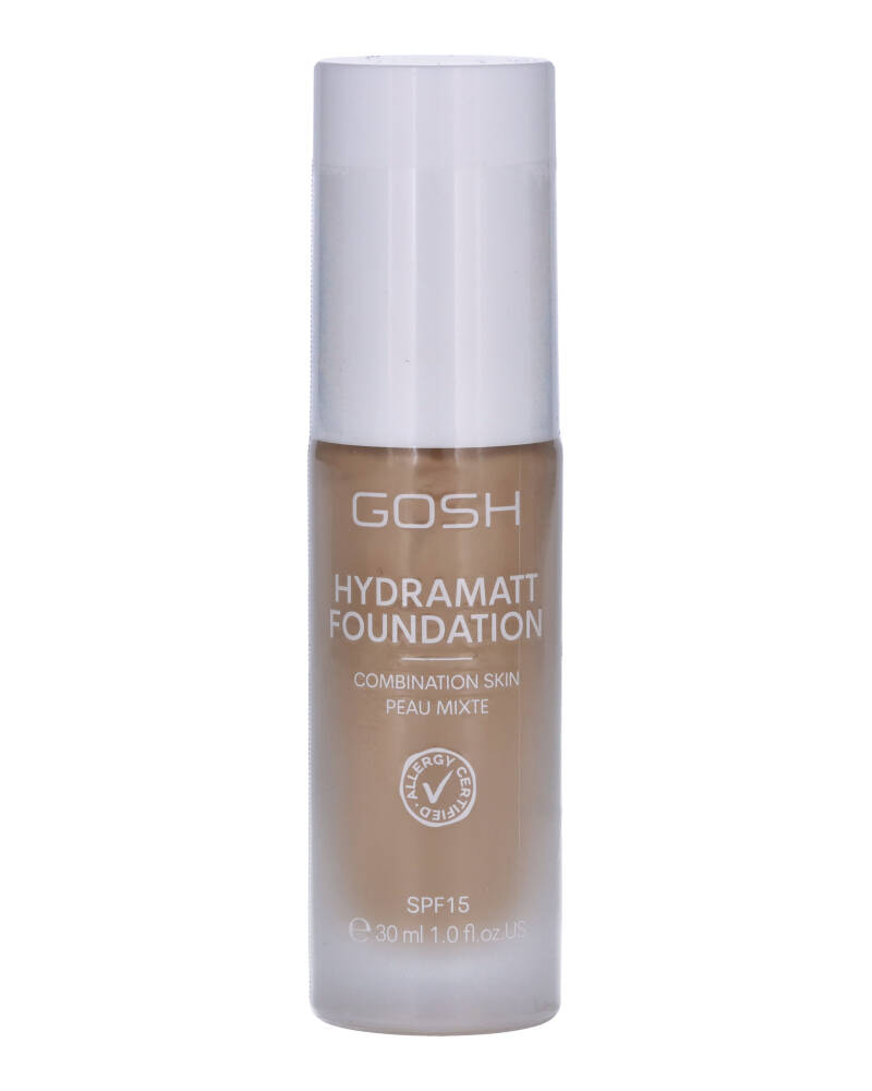 Gosh Hydramatt Foundation Combination Skin Peau Mixte 010Y Light Dark 30 ML Health & Beauty Personal Care Cosmetics Makeup Face Foundations Concealers