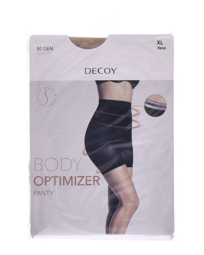 Decoy Body Optimizer (80 Den) Sand XL Apparel & Accessories Clothing Underwear Socks Beautycos