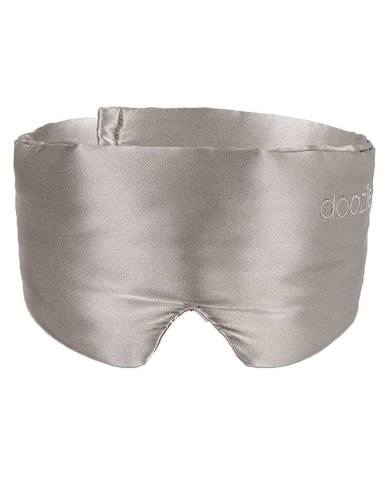 Doozie Luxury Sleep Mask Pearl Grey Health & Beauty Personal Care Cosmetics Skin Beautycos