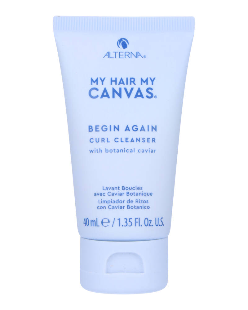 Alterna My Hair Canvas Begin Again Curl Cleanser 40 ML Health & Beauty Personal Care Shampoo Conditioner Conditioners Beautycos