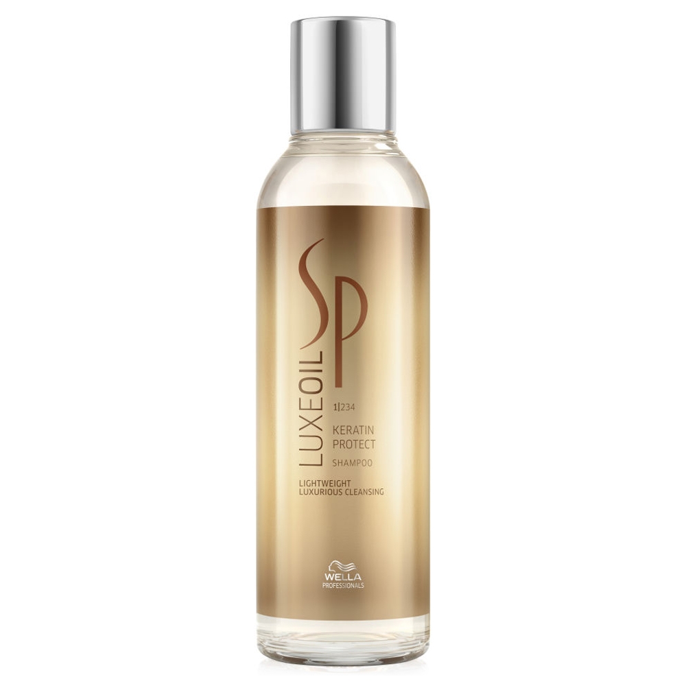 Wella Sp Luxe Oil Keratin Protect Shampoo 200 ML Health & Beauty Personal Care Hair Conditioner Beautycos
