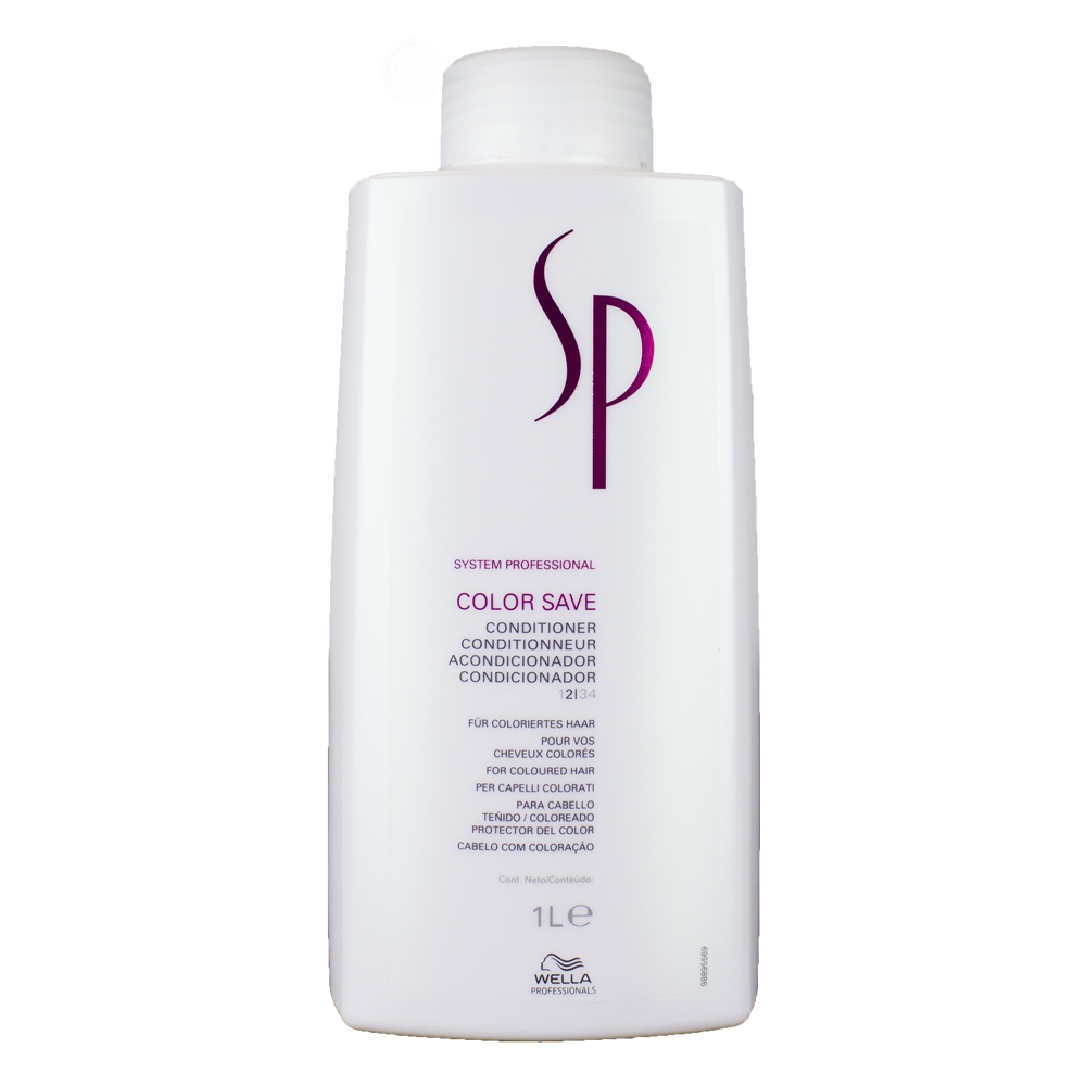 Wella Sp Color Save Conditioner 1000 ML Health & Beauty Personal Care Hair Shampoo Conditioners Beautycos