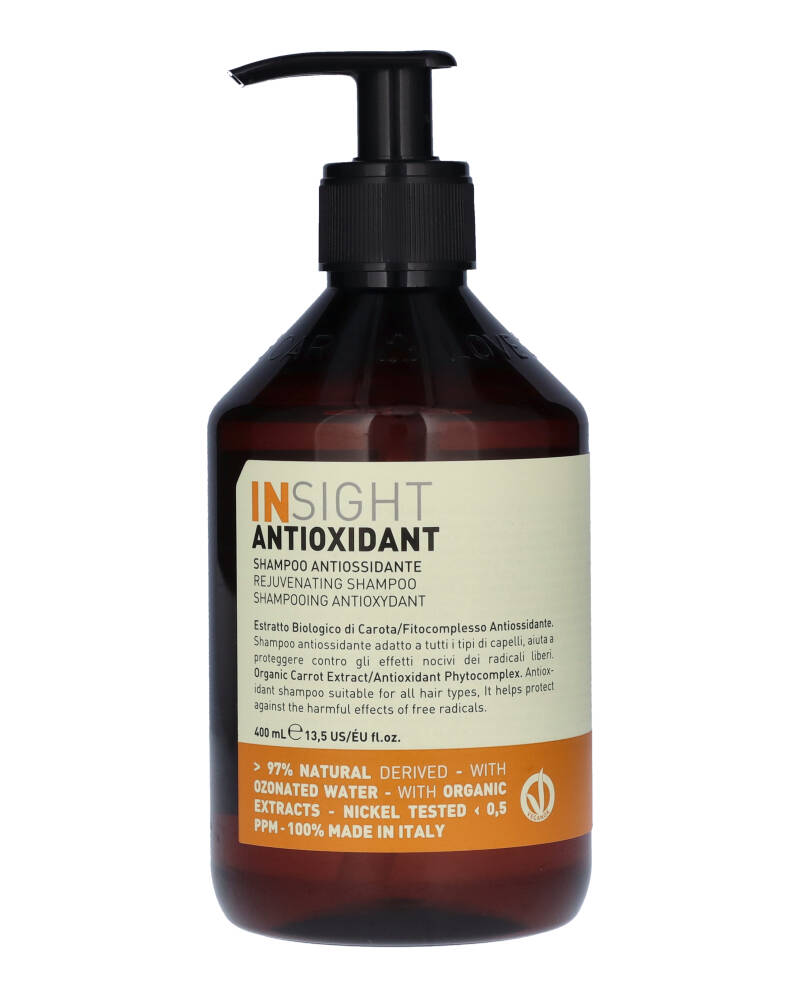 Insight Antioxidant Rejuvenating Shampoo 400 ML Health & Beauty Personal Care Hair Conditioner Beautycos