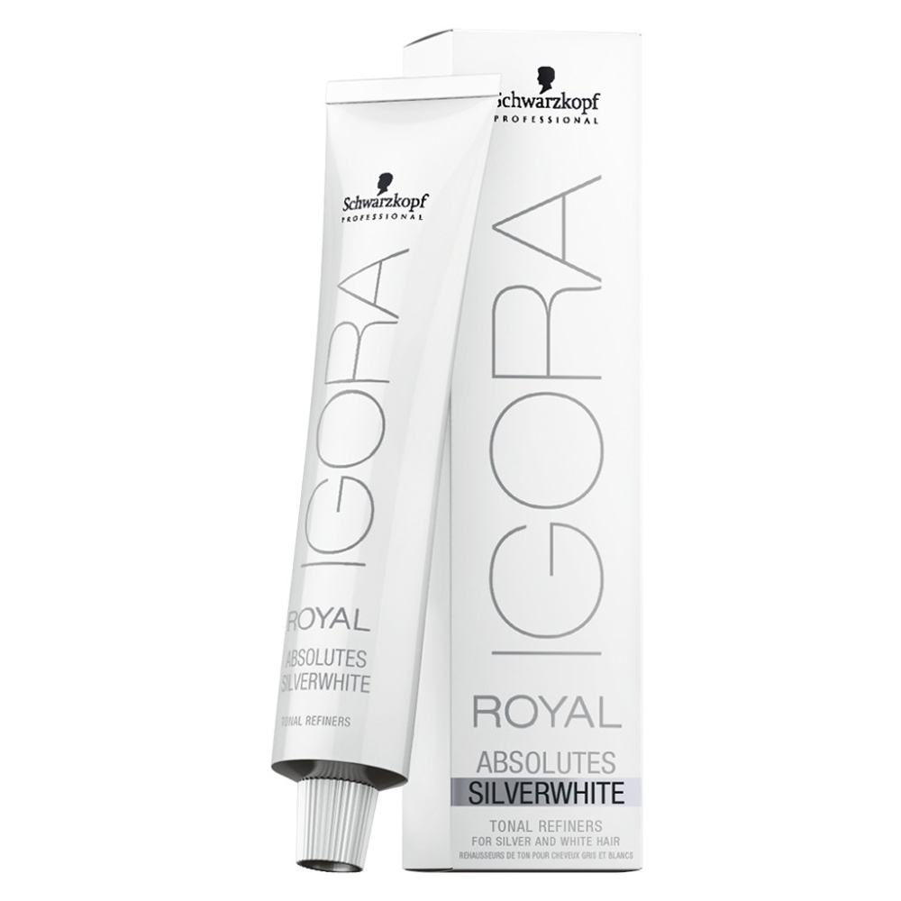 Schwarzkopf Igora Royal Absolutes Silverwhite - Grey Lilac 60 ML Health & Beauty Personal Care Hair Color Beautycos
