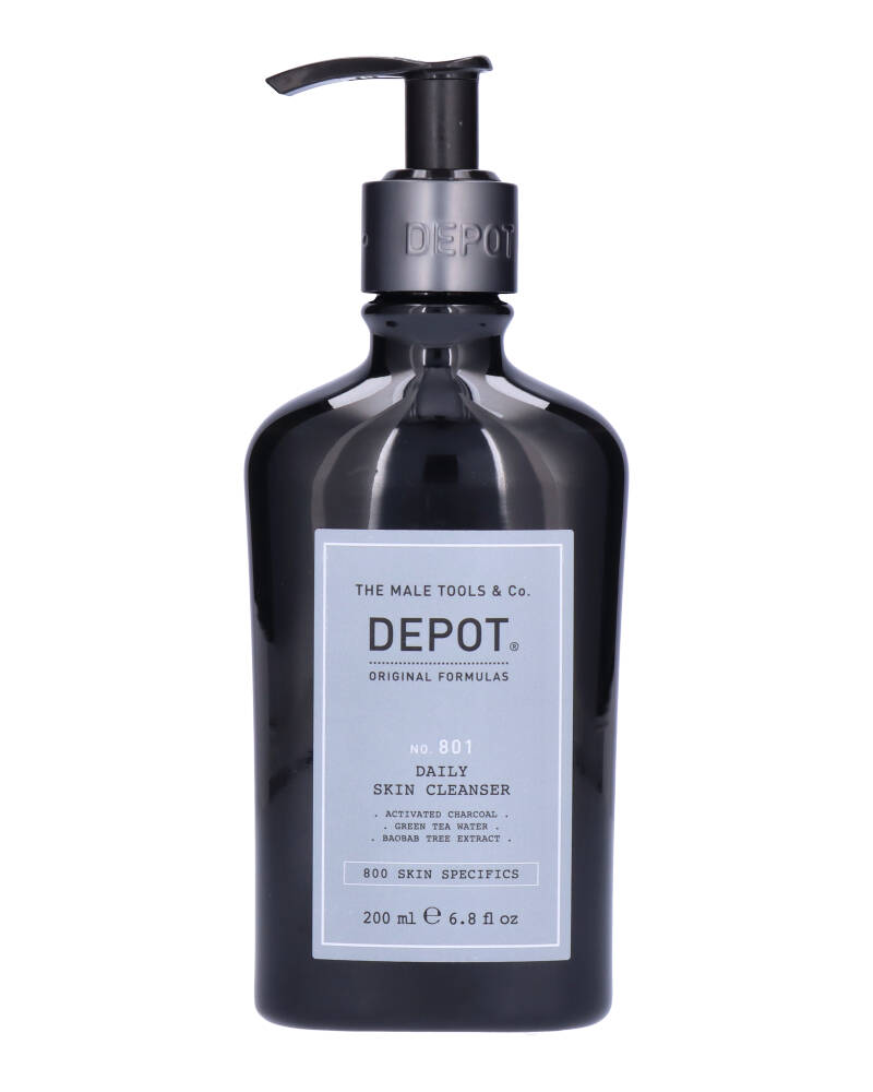 Depot No 801 Daily Skin Cleanser 200 ML Health & Beauty Personal Care Cosmetics Facial Cleansers Beautycos
