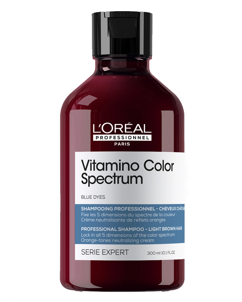 Loreal Professionnel Vitamino Color Spectrum Shampoo - Light Brown Hair 300 ML Health & Beauty Personal Care Conditioner Beautycos