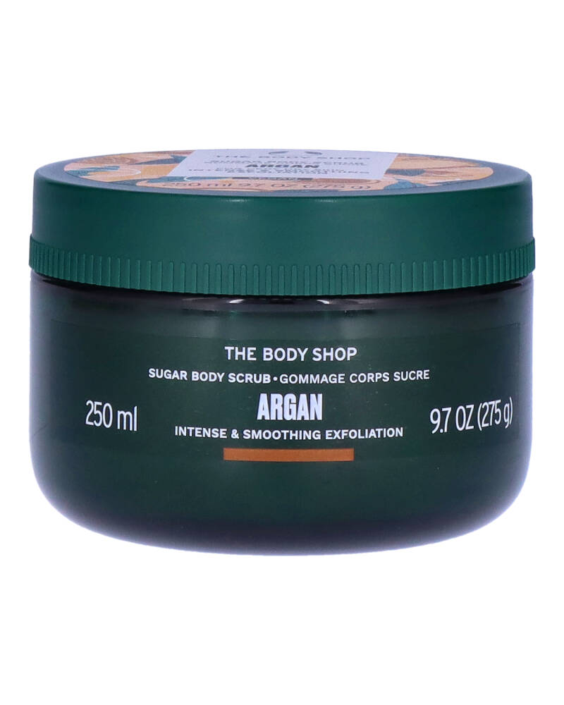 The Body Shop Sugar Scrub Argan 250 ML Health & Beauty Personal Care Cosmetics Skin Masks Peels Beautycos