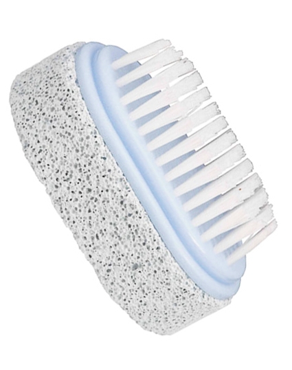 Sibel Nails Fod- Og Neglebørste Med Pimpsten Art 7100107 - Ass Farver Health & Beauty Personal Care Cosmetics Skin Beautycos