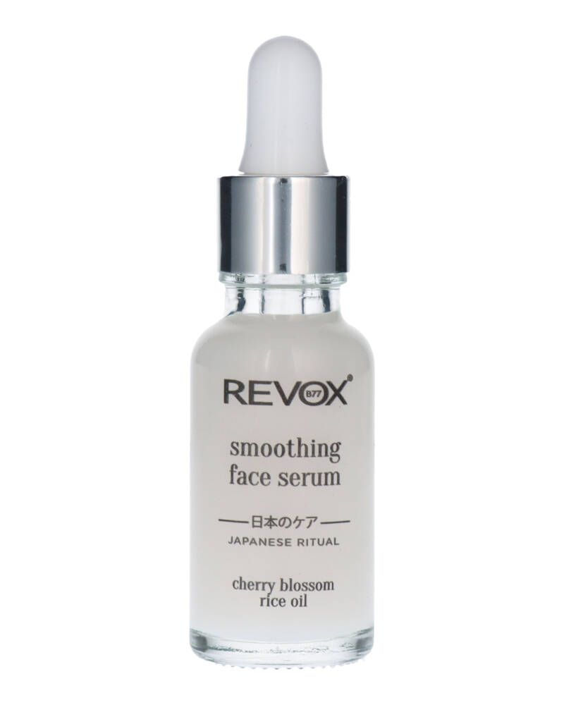 Revox Smoothing Face Serum Cherry Blossom Rice Oil 30 ML Health & Beauty Personal Care Cosmetics Skin Body Beautycos