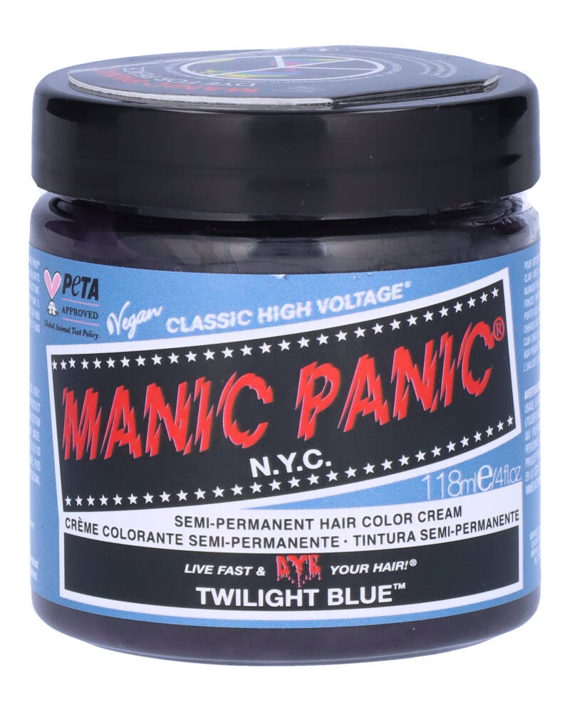 Manic Panic Semi-Permanent Color Cream Twilight Blue 118 ML Health & Beauty Personal Care Hair Beautycos