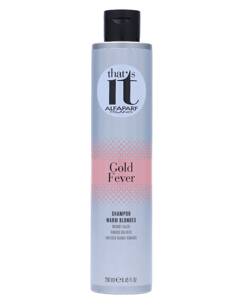 Alfaparf That&Apos S It Gold Fever Shampoo 250 ML Health & Beauty Personal Care Hair Conditioner Beautycos