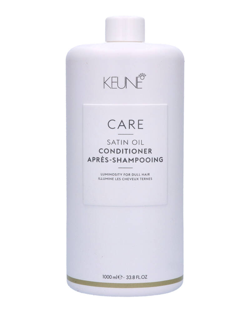 Keune Care Satin Oil Conditioner 1000 ML Health & Beauty Personal Hair Shampoo Conditioners Beautycos