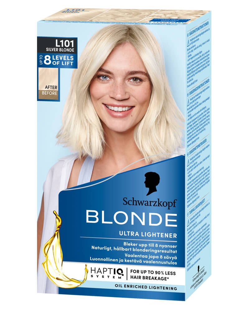 Schwarzkopf Blonde L101 Silver 165 ML Health & Beauty Personal Care Hair Color Beautycos