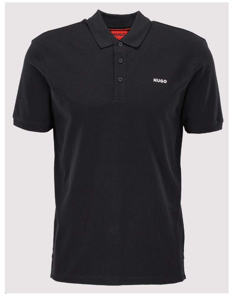 Hugo Boss Donos Mens Polo Shirt - Black XL Arts & Entertainment Party Celebration Gift Giving Beautycos