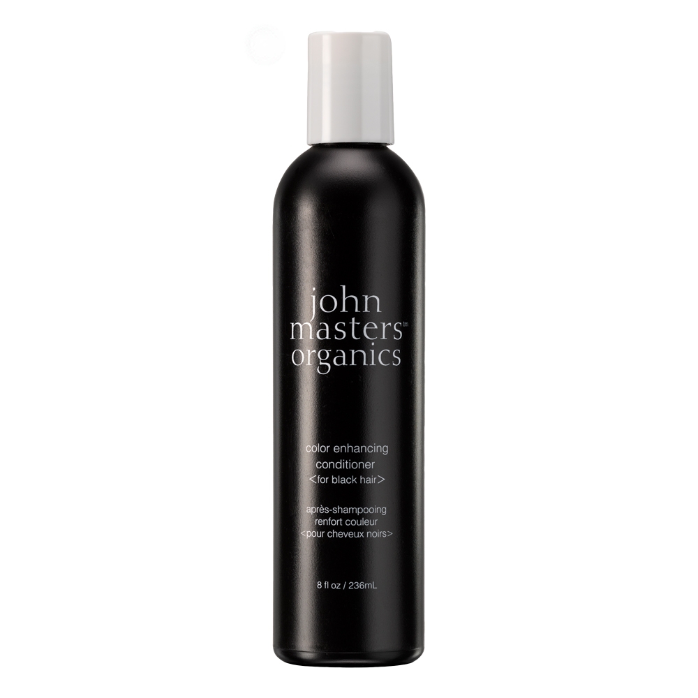 John Masters Color Enhancing Conditioner - Black Hair (U) 236 ML Health & Beauty Personal Care Shampoo Conditioners Beautycos