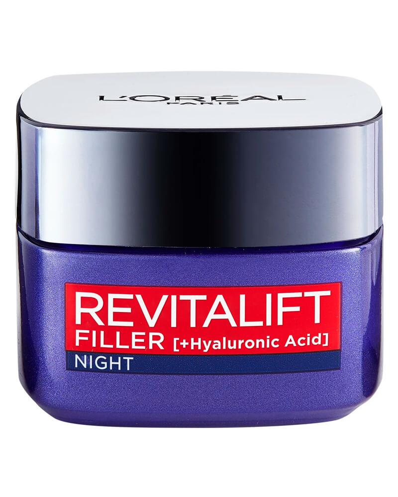 Loreal Revitalift Filler Replumping Care Anti-Ageing Night 50 ML Health & Beauty Personal Cosmetics Skin Lotion Moisturizer Beautycos