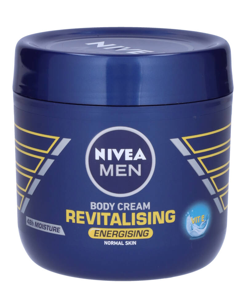 Nivea Men Revitalising Energising Body Cream 400 ML Health & Beauty Personal Care Cosmetics Skin Lotion Moisturizer Beautycos