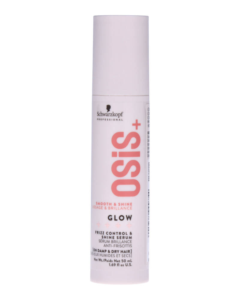 Schwarzkopf Osis+ Glow Frizz Control Shine Serum 10 G Health & Beauty Personal Care Hair Styling Products Beautycos