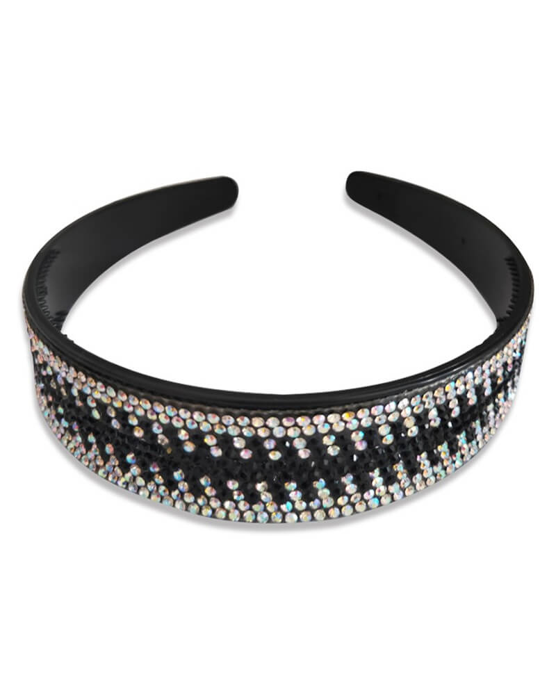 Everneed Thea Hairband Black Glitter (U) Apparel & Accessories Clothing Hair Headbands Beautycos