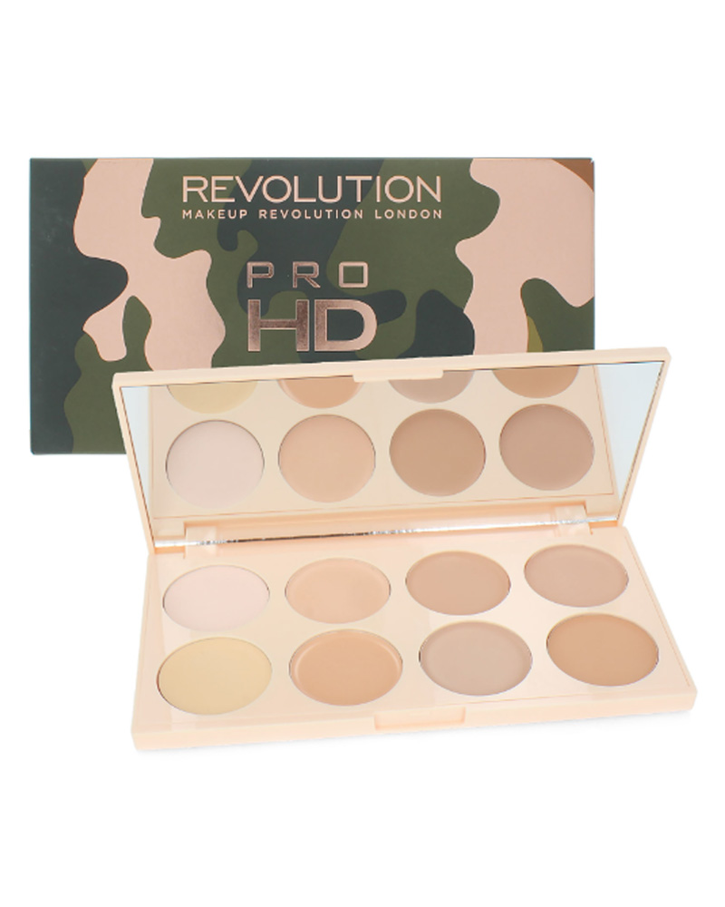 Makeup Revolution Pro Hd Camouflage Conceal Palette Light 1 ML Health & Beauty Personal Care Cosmetics Face Foundations Concealers Beautycos