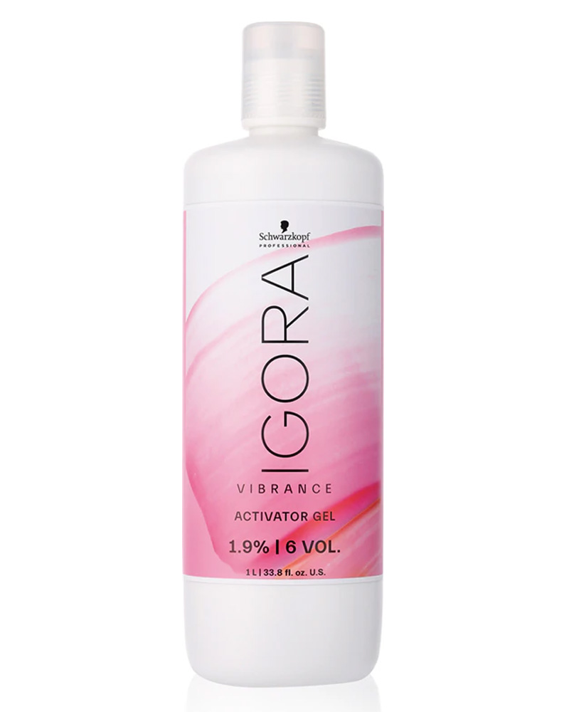 Schwarzkopf Igora Vibrance Activator Gel 1 9% 6Vol 1000 ML Health & Beauty Personal Care Hair Color Beautycos