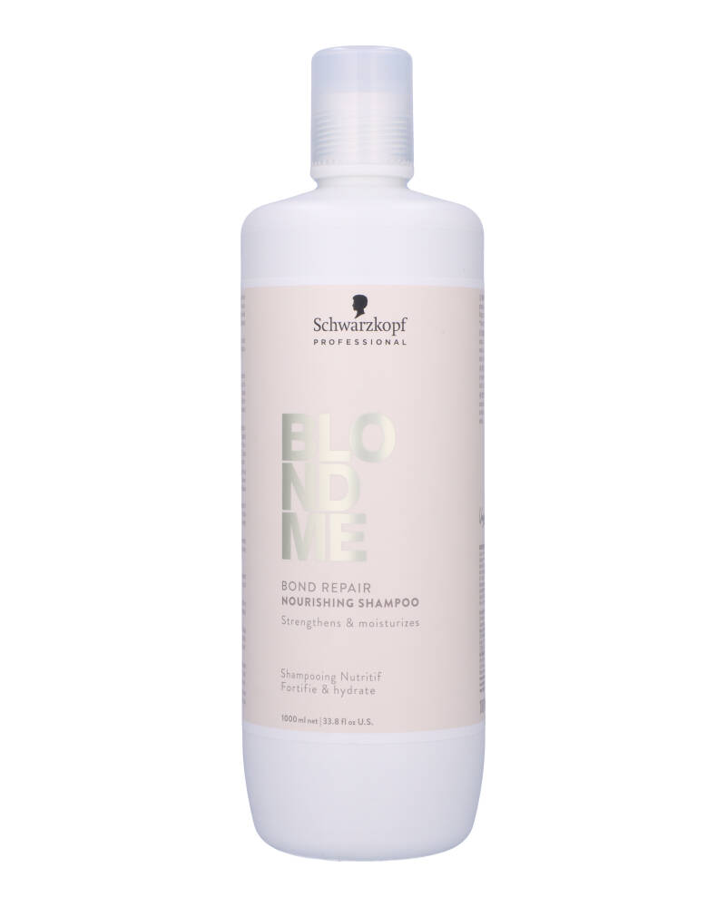 Schwarzkopf Blondme Bond Repair Nourishing Shampoo 1000 ML Health & Beauty Personal Care Hair Conditioner Beautycos