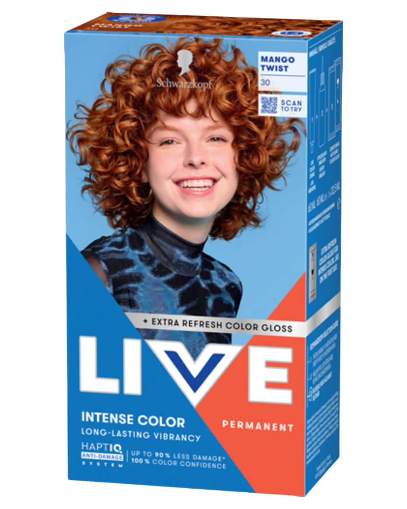 Schwarzkopf Live Intense Mango Twist 30 60 ML Health & Beauty Personal Care Hair Color Beautycos