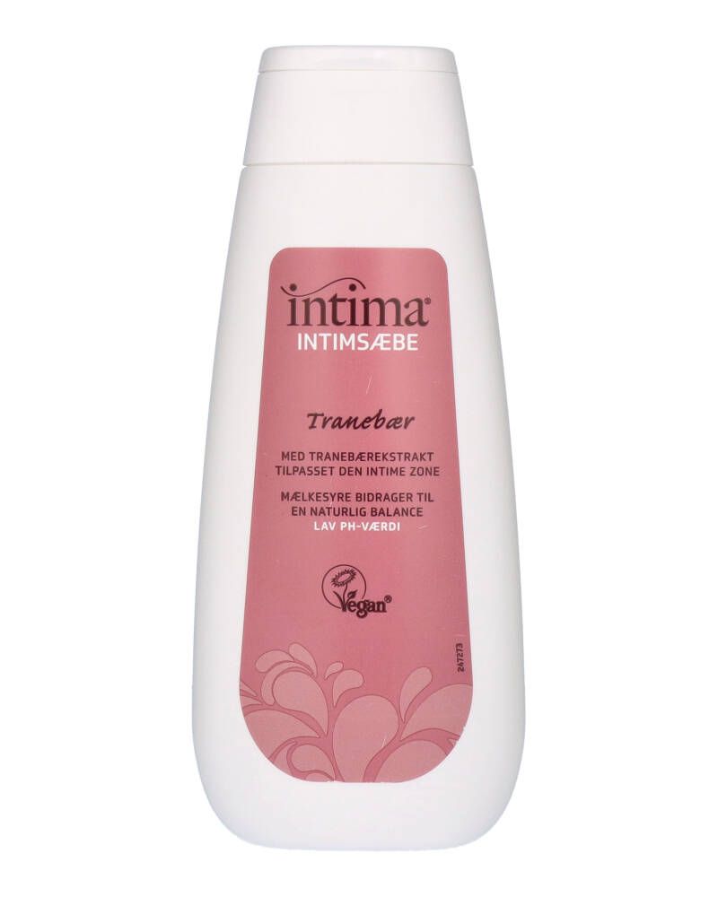 Intima Intimsæbe Tranebær 250 ML Health & Beauty Personal Care Beautycos