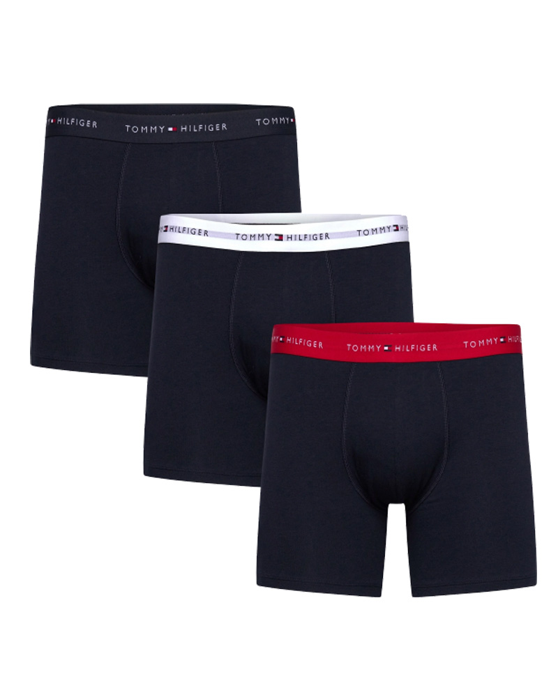 Tommy Hilfiger Cotton Boxer Brief 3-Pack Str Xxl 3 Stk Apparel & Accessories Clothing Underwear Socks Beautycos