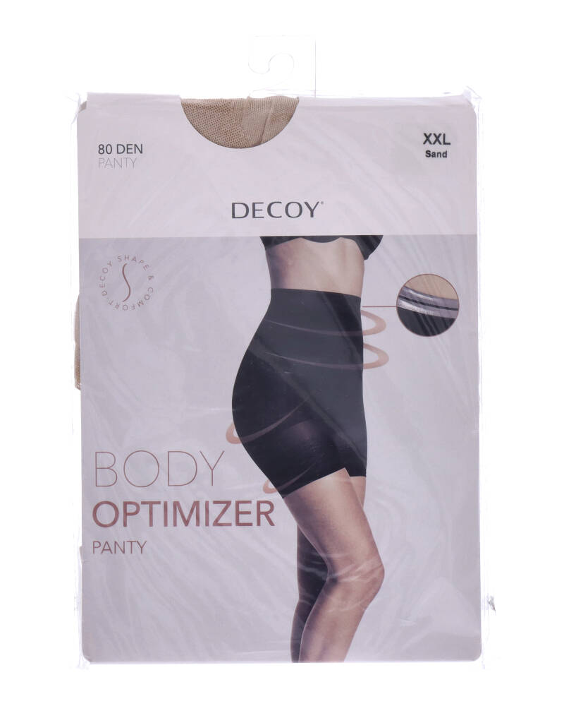 Decoy Body Optimizer (80 Den) Sand Xxl Apparel & Accessories Clothing Underwear Socks Beautycos