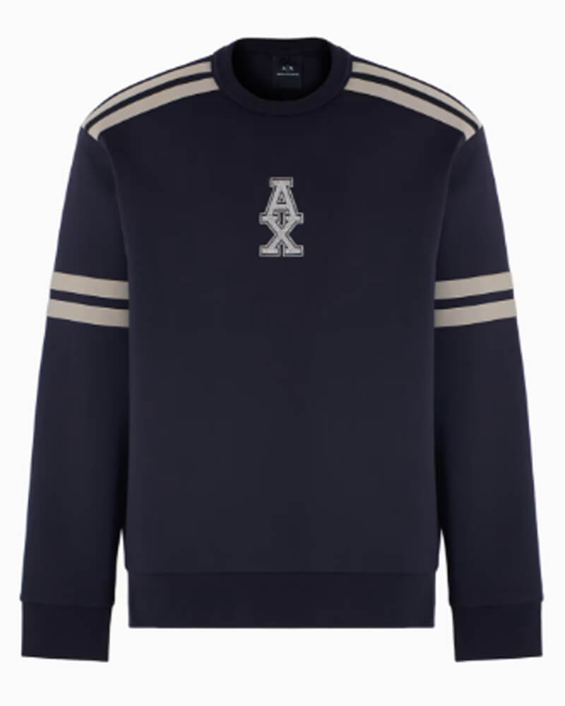 Armani Exchange Men&Apos S Sweatshirt Black L Apparel & Accessories Clothing Shirts Tops Beautycos