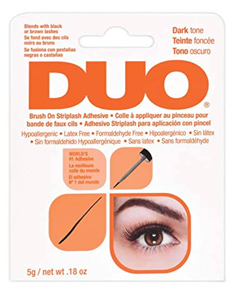 Duo Brush On Striplash Adhesive Dark Tone 5 G Health & Beauty Personal Care Cosmetics Makeup Eye False Eyelashes Beautycos