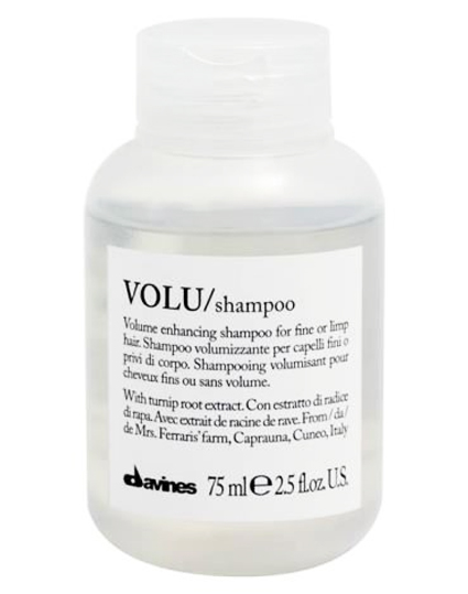 Davines Volu Volume Enhancing Shampoo 75 ML Health & Beauty Personal Care Hair Conditioner Beautycos