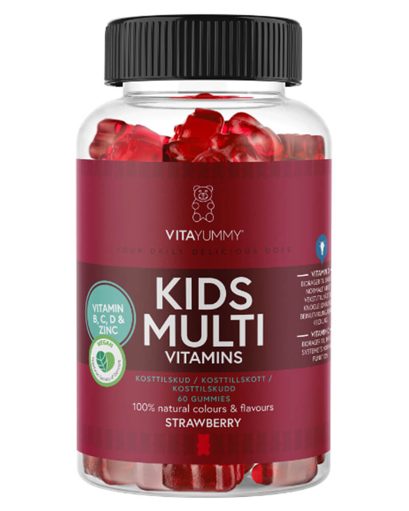 Vitayummy Kids Multi Vitamins Strawberry 60 Stk Health & Beauty Care Fitness Nutrition Supplements Beautycos
